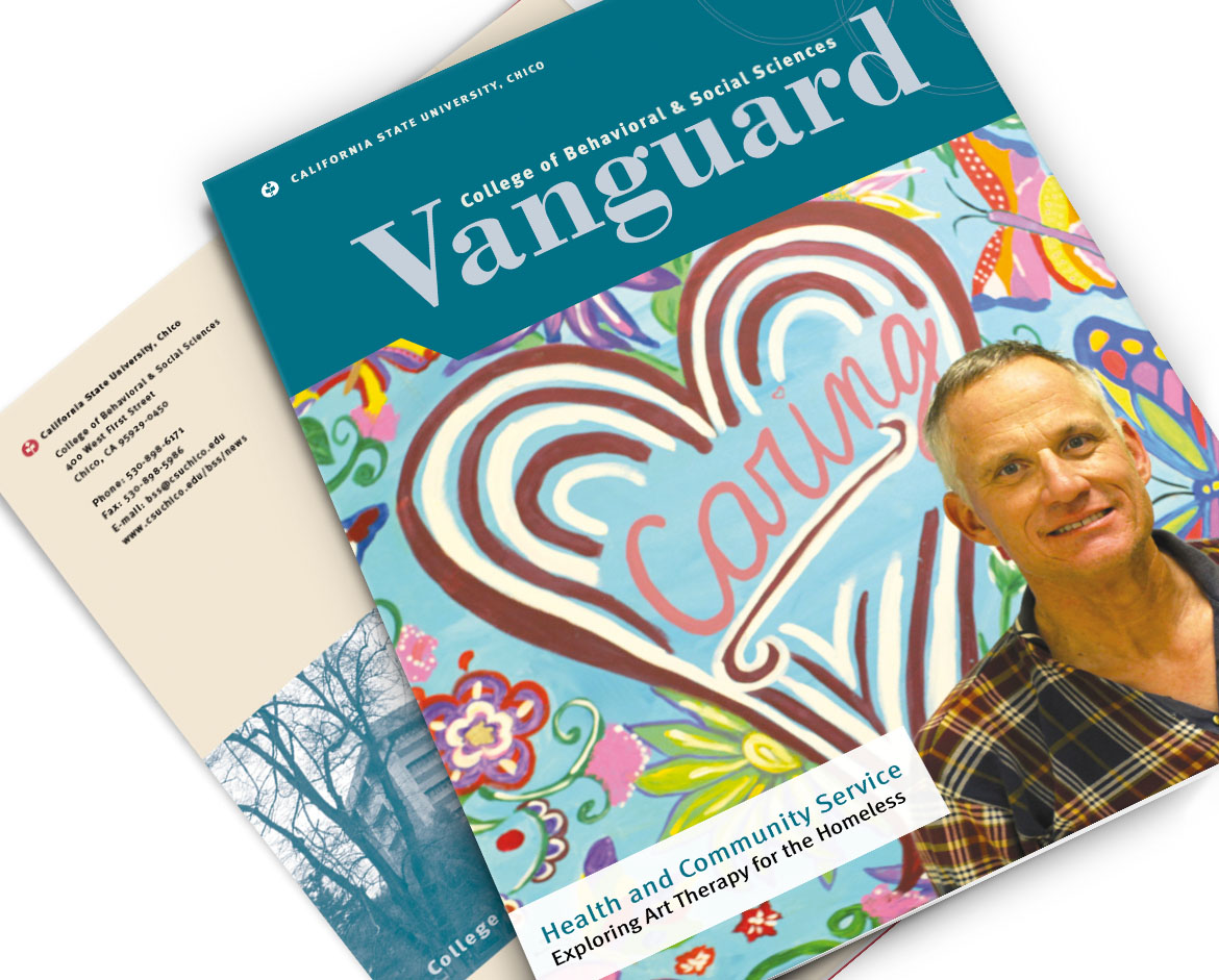 Graham Nichols Design - Graphic Design Portfolio - Publication Design - Vanguard Magazine - 01